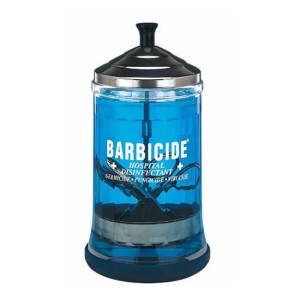 BARBICIDE szklany pojemnik do dezynfekcji 750ml